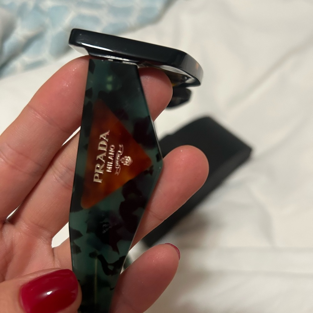 Prada Multicolor Rectangle Acetate Sunglasses - T… - image 7